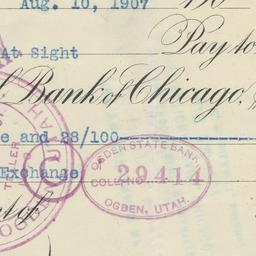First National Bank of Chic...