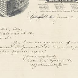 National Papeterie Co.. Bill