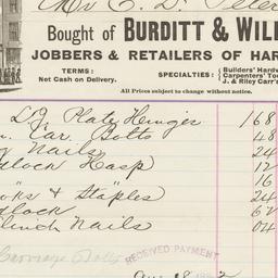 Burditt & Williams. Bill
