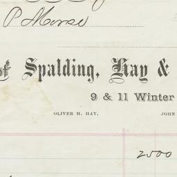 Spalding Hay & Wales. Bill