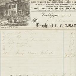 L. S. Learned. Bill