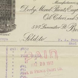 James H. Prince Paint Co.. ...