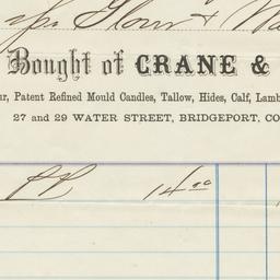 Crane & Hurd. Bill