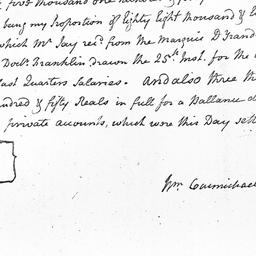 [Document, 1781 July 31]