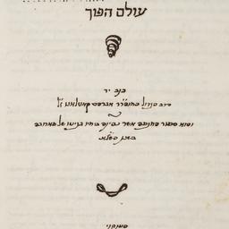 Olam hafukh: ṿe-hu sipur h...