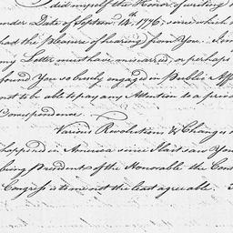 [Document, 1779 February 05]