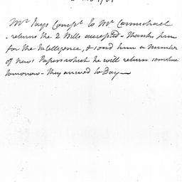 [Document, 1781 February 22]