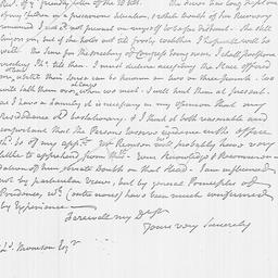 [Document, 1784 October 20]