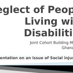 Group Work- People living w...