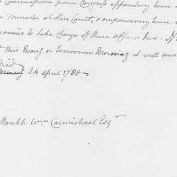 [Document, 1780 April 24]