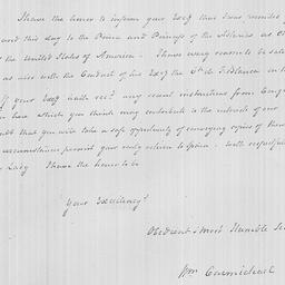 [Document, 1783 August 23]
