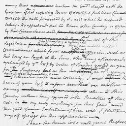 [Document, 1784 October 18]