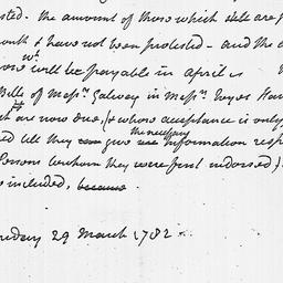 [Document, 1782 March 29]