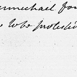 [Document, 1781 October 22]