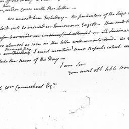 [Document, 1781 August 5]