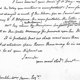 [Document, 1781 July 26]