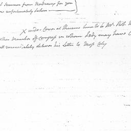 [Document, 1781 August 1]