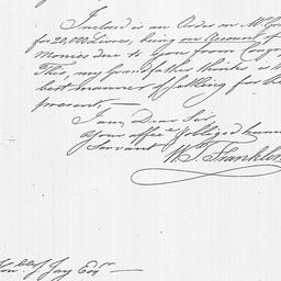 [Document, 1783 March 11]