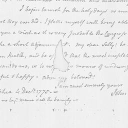 [Document, 1775 December 04]