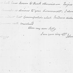[Document, 1775 September 18]
