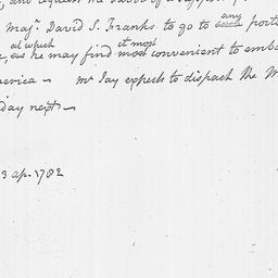 [Document, 1782 April 23]