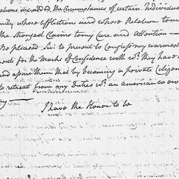 [Document, 1783 July 20]