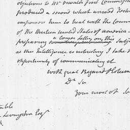 [Document, 1782 September 28]