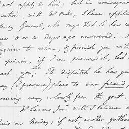 [Document, 1784 January 30]