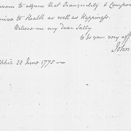[Document, 1775 June 22]