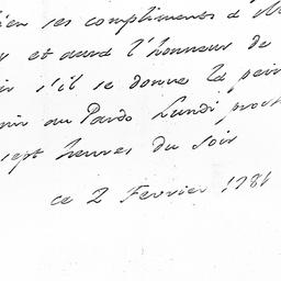 [Document, 1781 February 2]