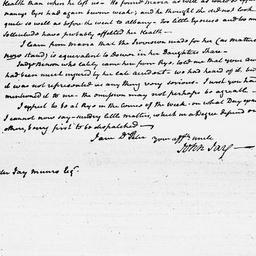 [Document, 1806 August 11]