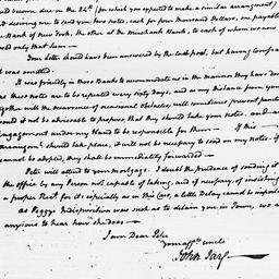 [Document, 1806 February 05]