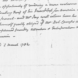 [Document, 1782 March 02]