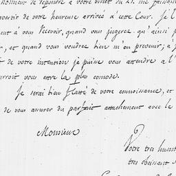 [Document, 1782 June 27]