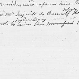 [Document, 1782 June 29]