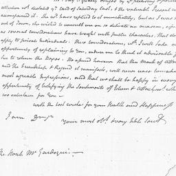 [Document, 1785 October 04]