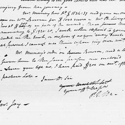 [Document, 1805 January 23]