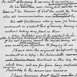 [Document, 1785 April 09]