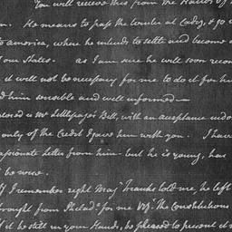 [Document, 1781 November 06]