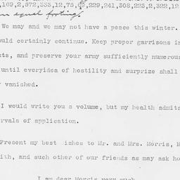 [Document, 1782 October 13]