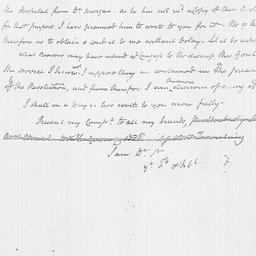 [Document, 1777 February 03]