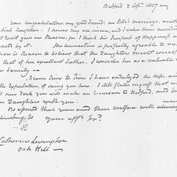 [Document, 1807 September 03]