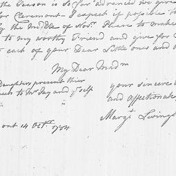 [Document, 1784 October 14]