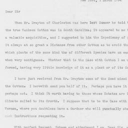 [Document, 1794 March 01]