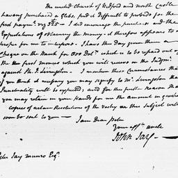 [Document, 1803 April 04]