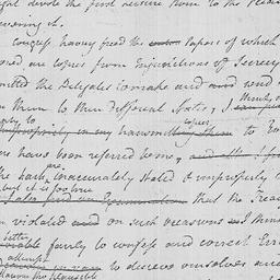 [Document, 1786 June 27]