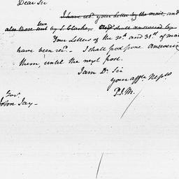 [Document, 1803 April 03]