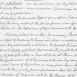[Document, 1783 April 06]