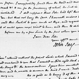 [Document, 1803 January 29]