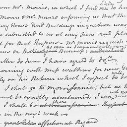 [Document, 1806 November 11]